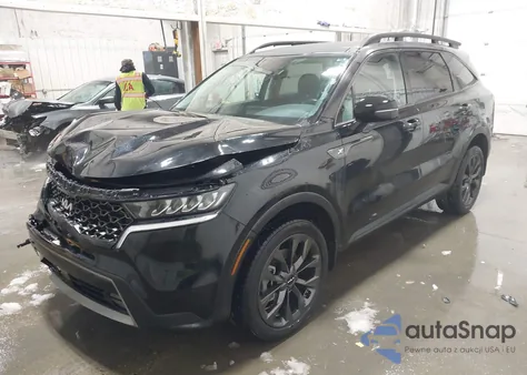 2022 Kia Sorento X-Line Ex z USA, uszkodzony, nr VIN 5XYRHDLF2NG144111